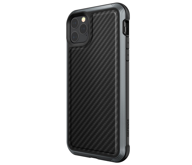Etui Defense Lux do iPhone 11 Pro Max włókno węglowe czarne - 1460397 - zdjęcie 2